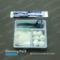 Wundpflege -Dressing Pack einzelner Gebrauch